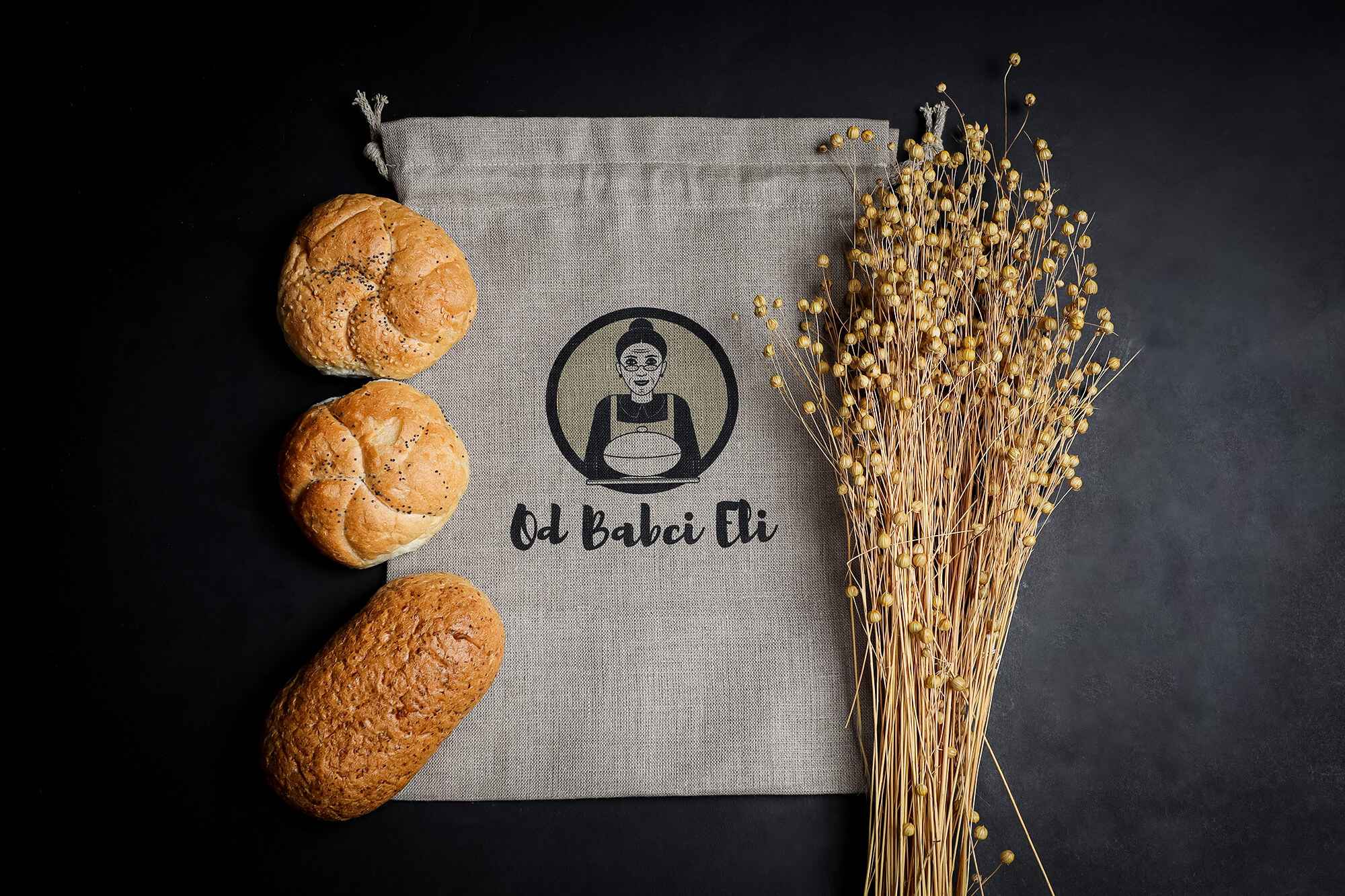 worki lniane na pieczywo od babci eli2